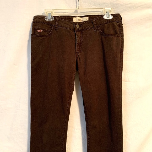 Hollister Women Skinny Stretch Jeans Brown Size 7 W 28 - Picture 2 of 11